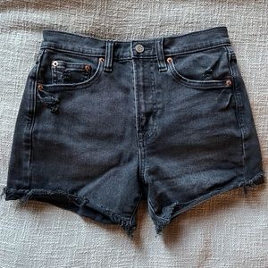 Gap 4” Short High Rise Black Shorts
